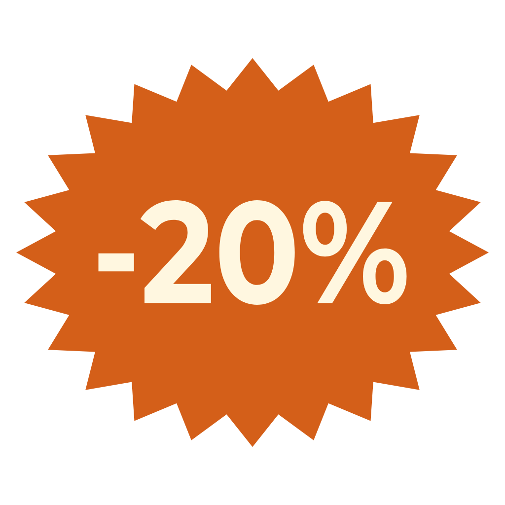 20% Rabatt